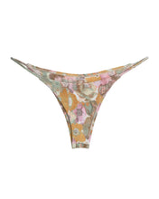 Load image into Gallery viewer, Triangle With Fixed Strap Bikini Bottom - Vintage Floral Crepe