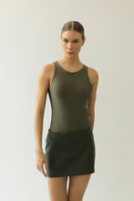 Load image into Gallery viewer, Low Waist Mini Skirt Bottom - Military Green