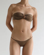 Load image into Gallery viewer, Triangle With Fixed Strap Bikini Bottom - Brown