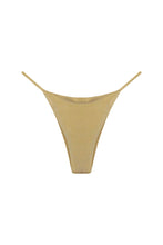 Load image into Gallery viewer, Triangle With Fixed Strap Bikini Bottom - Old Gold