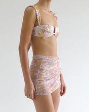 Load image into Gallery viewer, Ruched Mini Pareo Bottom - Vintage Floral