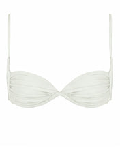 Load image into Gallery viewer, Ruched Padded Bikini Top - Ice