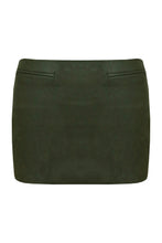 Load image into Gallery viewer, Low Waist Mini Skirt Bottom - Military Green