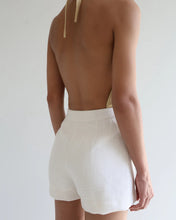 Load image into Gallery viewer, Draped High Neck Bodysuit Top - Mineral Gold