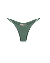 Load image into Gallery viewer, Triangle With Fixed Strap Bikini Bottom - Leaf Green