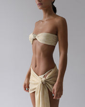 Load image into Gallery viewer, Sarong Bottom - Neutral Square Print