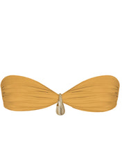 Load image into Gallery viewer, Straight Loop Bikini Top - Canary Yellow