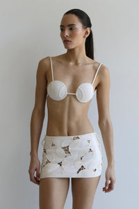 Ball Bikini Top - Off-White