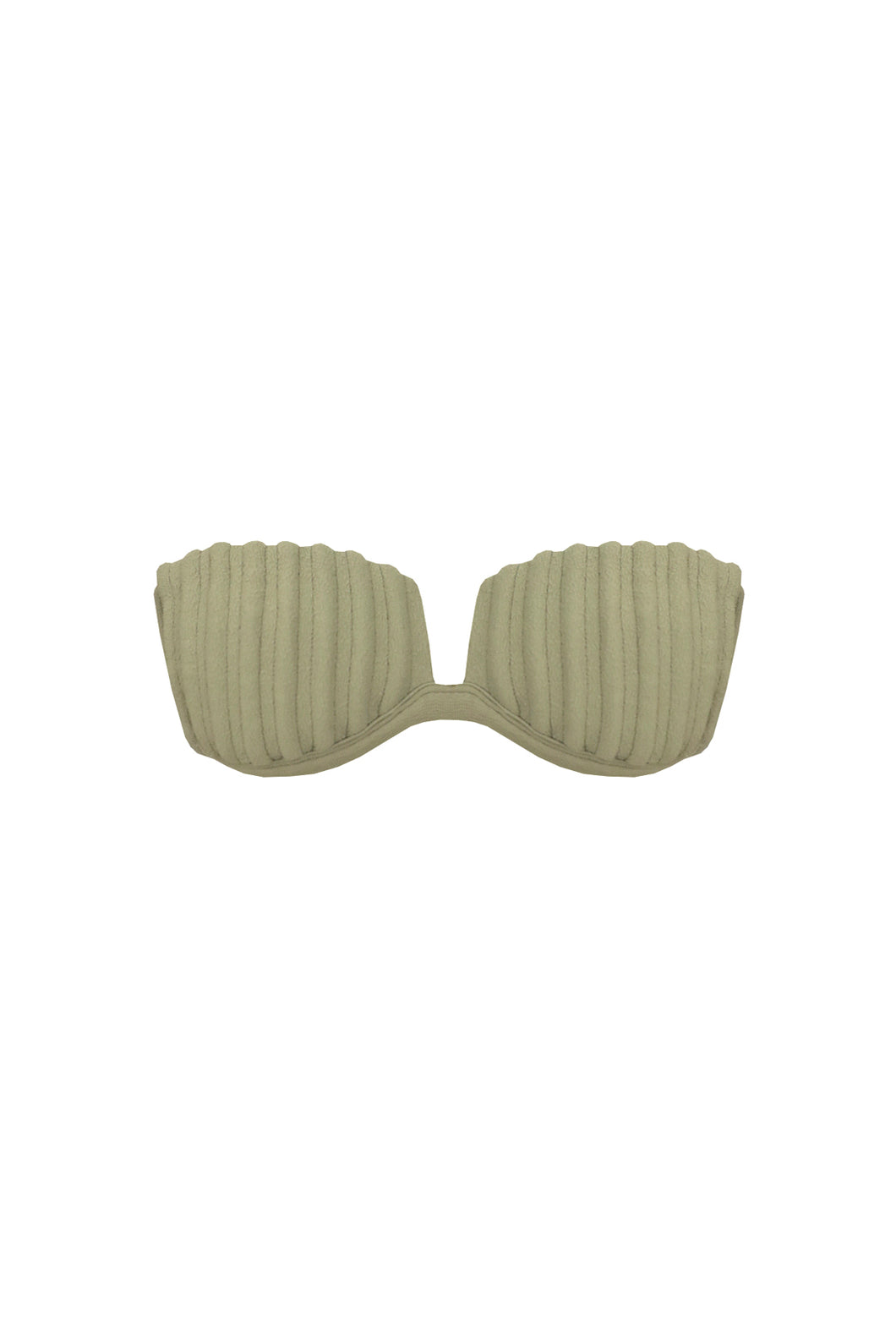 Nervura TQC Bikini Top - Khaki Green