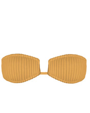 Load image into Gallery viewer, Underwire Square Ribbed Bikini Top - Mango