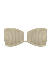 Load image into Gallery viewer, Nervura Square Half Cup Top - Natural