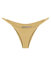 Load image into Gallery viewer, Triangle With Fixed Strap Bikini Bottom - Mineral Gold