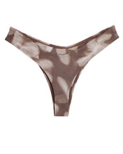 Load image into Gallery viewer, Hang Glider Bikini Bottom - Brown Floral