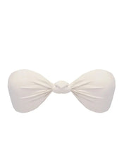 Load image into Gallery viewer, Front Knot TQC Bikini Top - Off-White