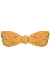 Load image into Gallery viewer, Straight Ring Bikini Top - Canary Yellow