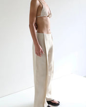 Load image into Gallery viewer, Triangle Ring Bikini Top - Natural Texture