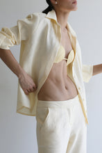 Load image into Gallery viewer, Tailoring Shirt Top - Creamy Linen