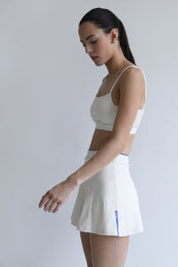 Nervura Straight Top - Off-White Piquet