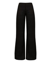 Load image into Gallery viewer, Straight Low-Waist Pants Bottom - Black