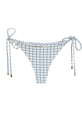 Triangle Bikini Bottom - Blue Chain