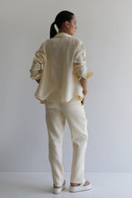 Load image into Gallery viewer, Tailoring Shirt Top - Creamy Linen