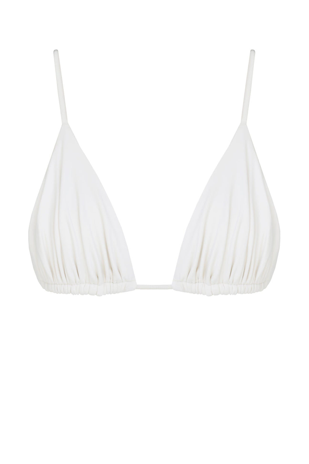 Triangle Bikini Top - Off-White