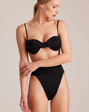Load image into Gallery viewer, Half Cup Bikini Top - Black