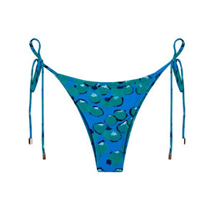 Triangle Bikini Bottom - Blue / Blue Shell