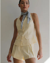 Load image into Gallery viewer, Tailoring One-front Vest Top - Creamy Linen