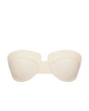 Load image into Gallery viewer, Half Cup Bikini Top - Vanilla