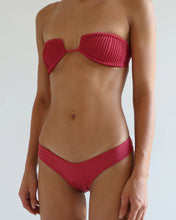 Load image into Gallery viewer, Hang Glider Bikini Bottom - Pomegranate