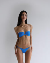 Load image into Gallery viewer, Triangle With Fixed Strap Bikini Bottom - Klein Blue