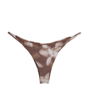 Load image into Gallery viewer, Triangle With Fixed Strap Bikini Bottom - FBrown Floral