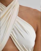 Load image into Gallery viewer, Tie Band Bikini Top - Off-White