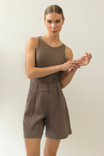 Load image into Gallery viewer, Neckline Bodysuit Cava - Chestnut