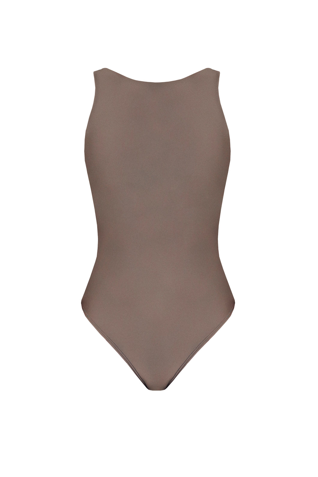 Neckline Bodysuit Cava - Chestnut