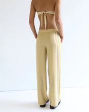 Load image into Gallery viewer, Straight Low Waist Pants Bottom - Banoffee Stripes
