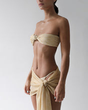 Load image into Gallery viewer, Sarong Bottom - Neutral Square Print