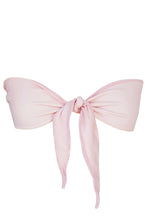 Load image into Gallery viewer, Tie Band Bikini Top - Pink Tulle