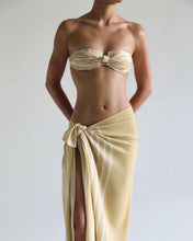 Load image into Gallery viewer, Pareo Bottom - Banoffee Stripes