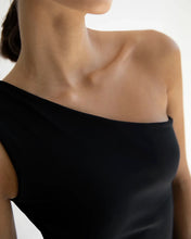 Load image into Gallery viewer, One-sided band swimsuit - Black