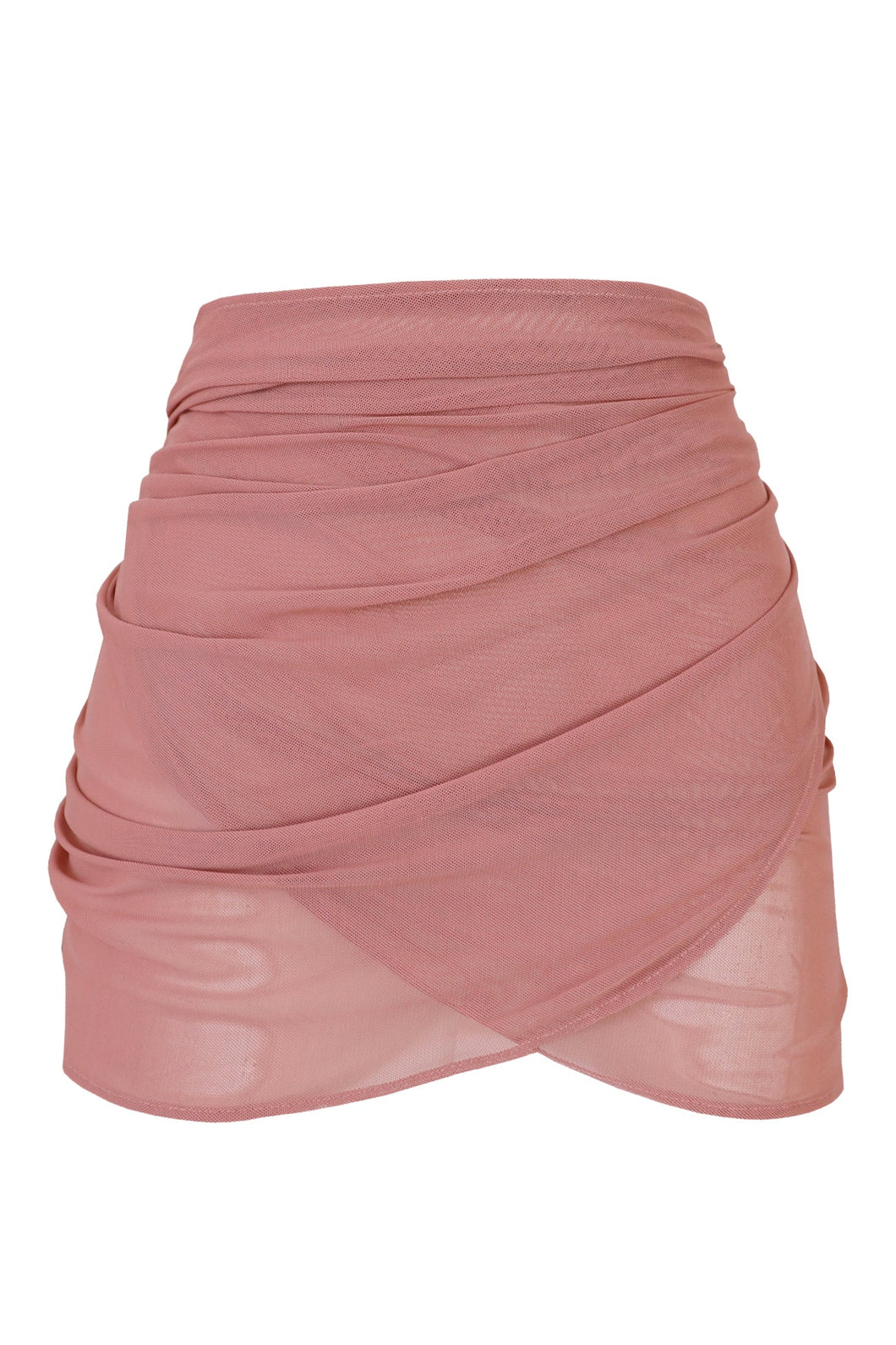 Short Sarong Bottom - Grena Pink Tulle