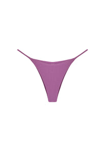Triangle With Fixed Strap Bikini Bottom - Purple