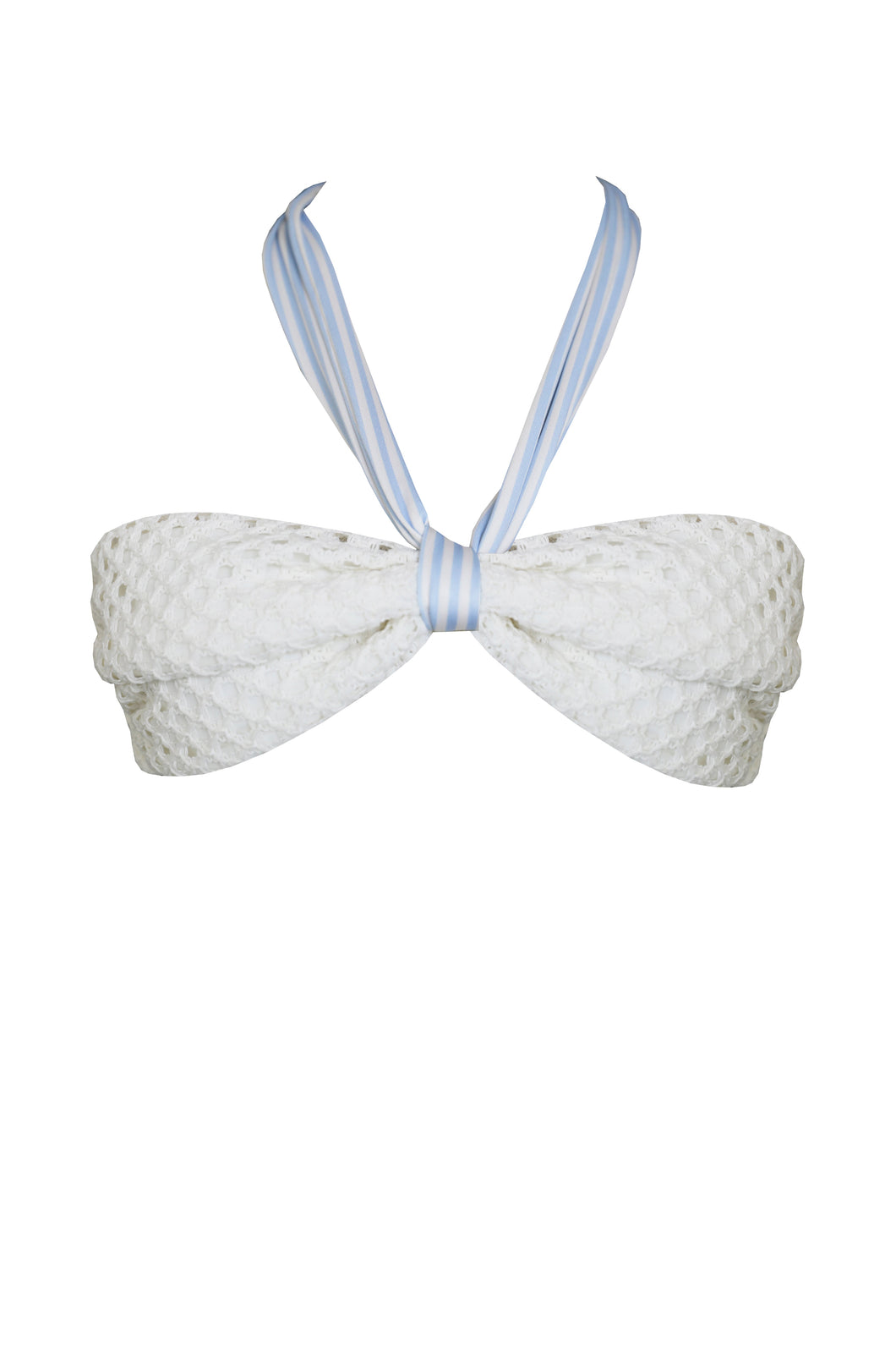 Bikini Top - Off-White Crochet