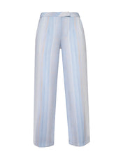 Load image into Gallery viewer, Straight Low Waist Pants Bottom - Marbled Stripes