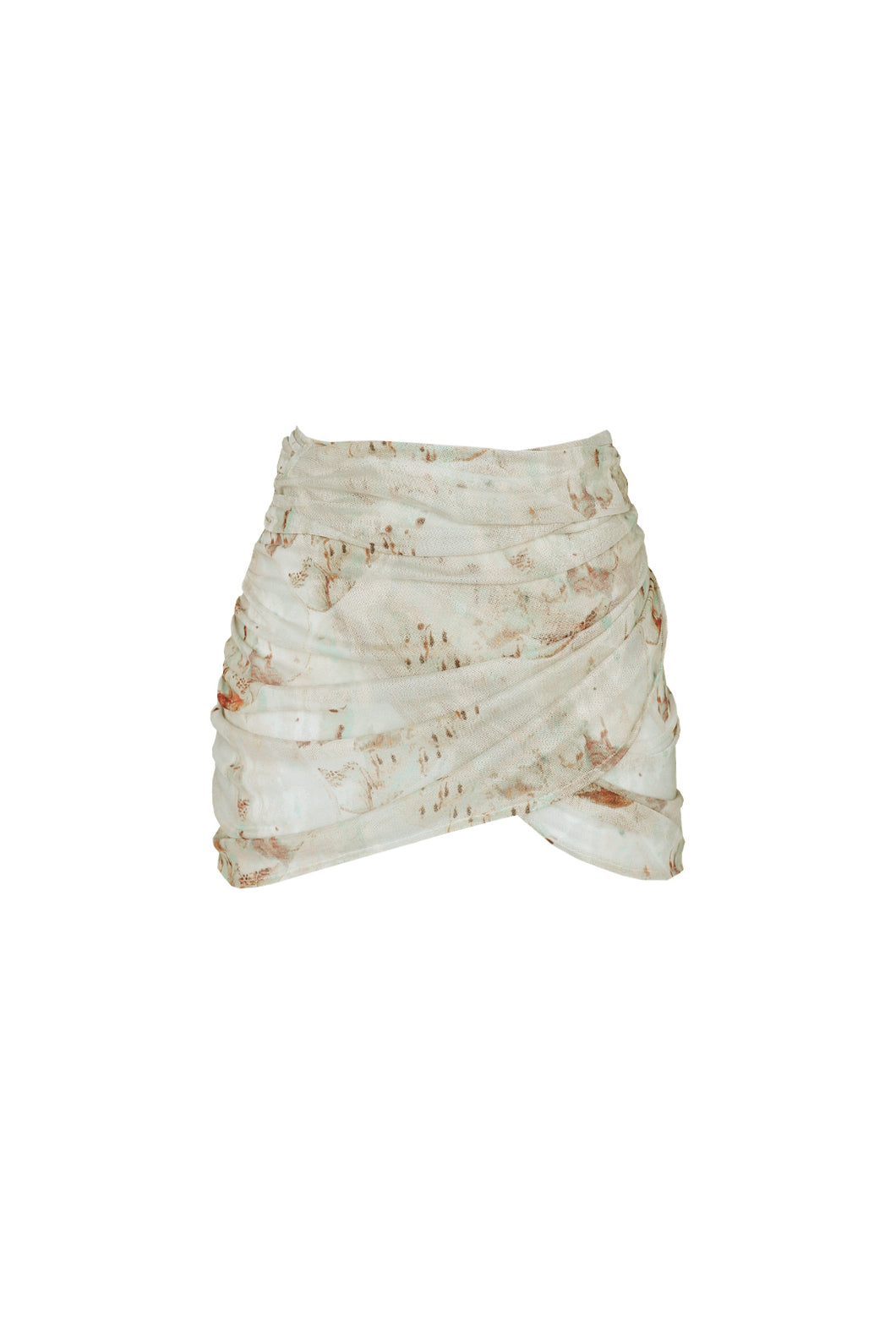 Short Pareo Bottom  - Abstract Maurea