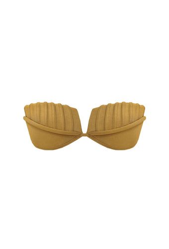 Bias Nervura Structured TQC Bikini Top - Dijon