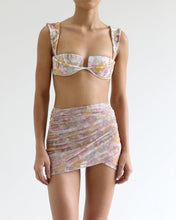 Load image into Gallery viewer, Ruched Mini Pareo Bottom - Vintage Floral