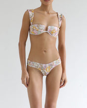Load image into Gallery viewer, Hang Glider Bikini Bottom - Vintage Floral Crepe