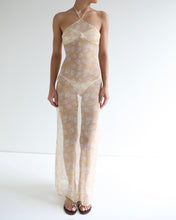 Load image into Gallery viewer, Halter Cover Up - Anthurium Tulle